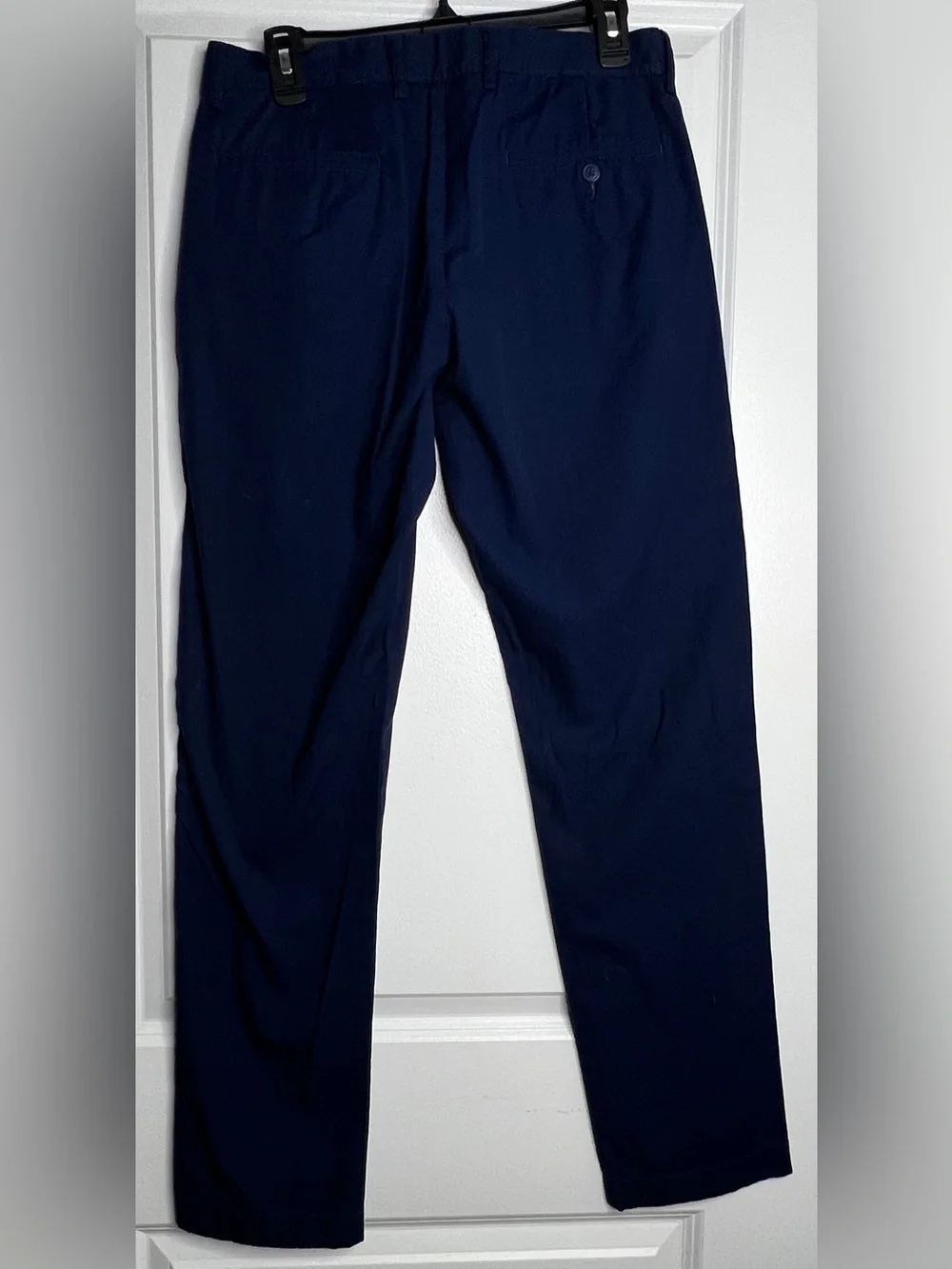 J.Crew The Sutton Navy Blue Summerweight Cotton Chino Pants 30x32